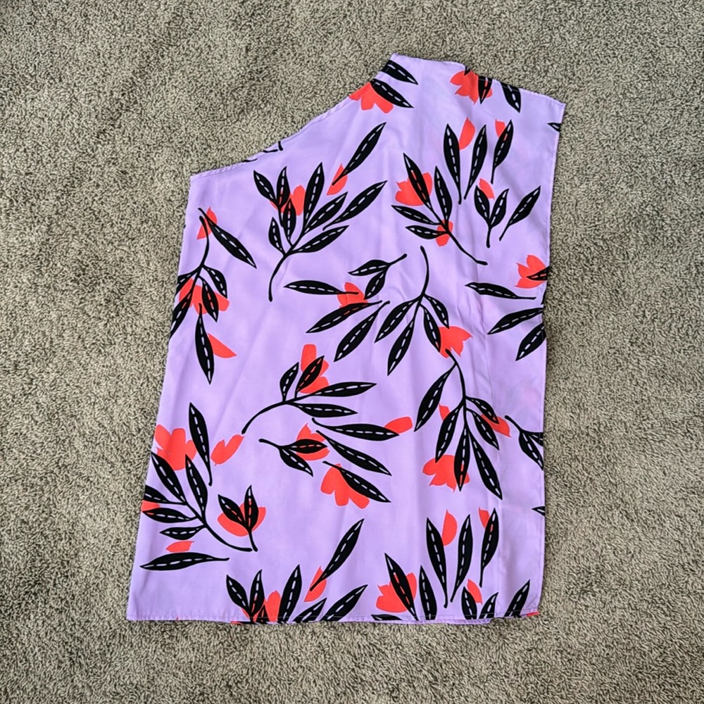 Vici One shoulder mini dress